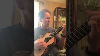 Can you name this song in the comments?  #guessthesong #flatpicking #guitalele #folksong