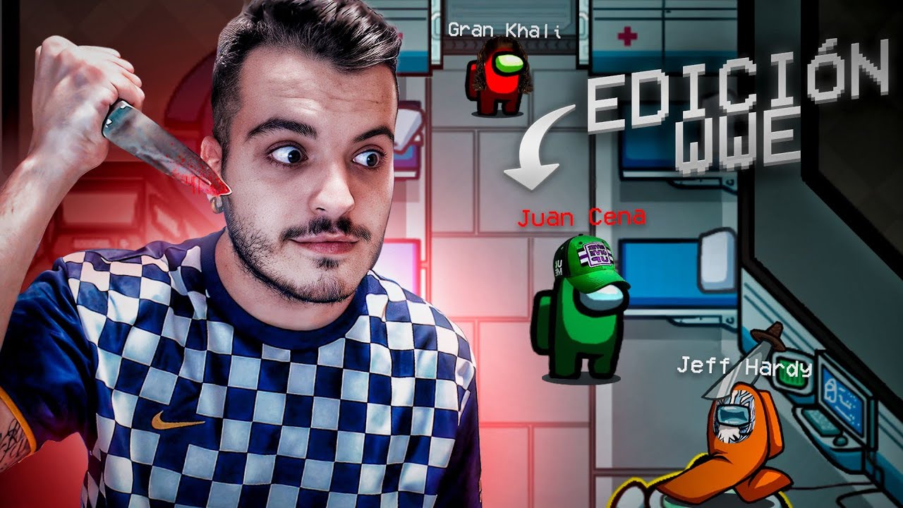 AMONG US VERSIÓN WWE *impostor* 🔪