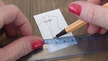 Underarm Bust Dart Manipulation