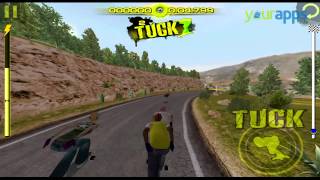 Downhill Xtreme (Android | iOS) - gameplay HD | yourapps.info screenshot 3