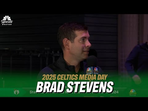 Brad Stevens EXCLUSIVE Interview on Celtics media Day Live Stream