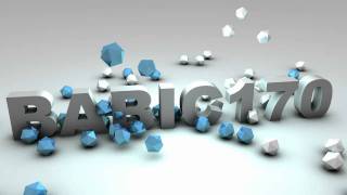 Blue And White Cinema 4D Intro