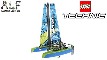 LEGO Technic 42105 Catamaran - Lego Speed Build Review