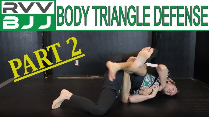 A good body triangle can steal your opponents will to fight when