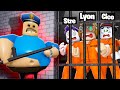 SCAPPIAMO DA POLIZIOTTO BARRY PAUROSO SU ROBLOX!!