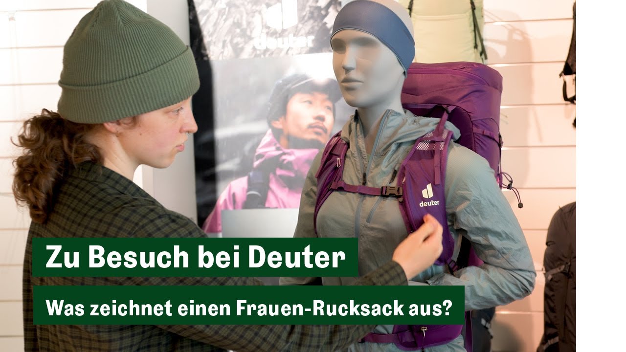 Das zeichnet einen Deuter-Frauenrucksack aus
