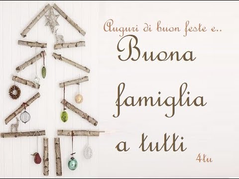 Buon Natale Famiglia.Buona Famiglia A Tutti Di 4tu Auguri Originali Di Buon Natale E Buon 2020 Youtube