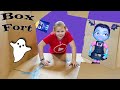 PJ Masks and Vampirina Ultimate Box Fort Surprise Egg Hunt with the Assistant