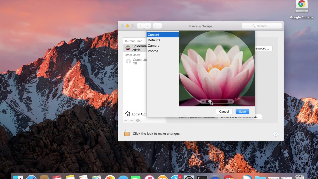 Macbook How To Change Profile Picture YouTube Macbook How To Change Profile Picture YouTube