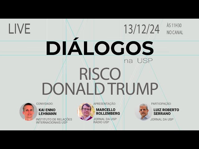 🔴 RISCO DONALD TRUMP | Diálogos na USP