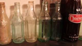 Embossed Soda Bottle Shelf