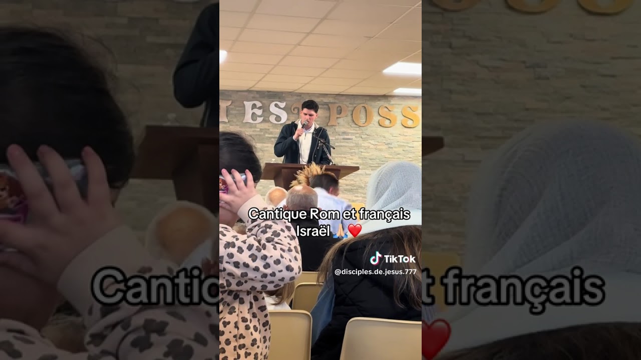 Cantique Frère Israël fils du Pasteur Fée - Qu’elle grâce que tu m’as fait - Rom et Français