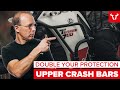 Double your PROTECTION. The advantages of an UPPER CRASH BAR. | SW-MOTECH