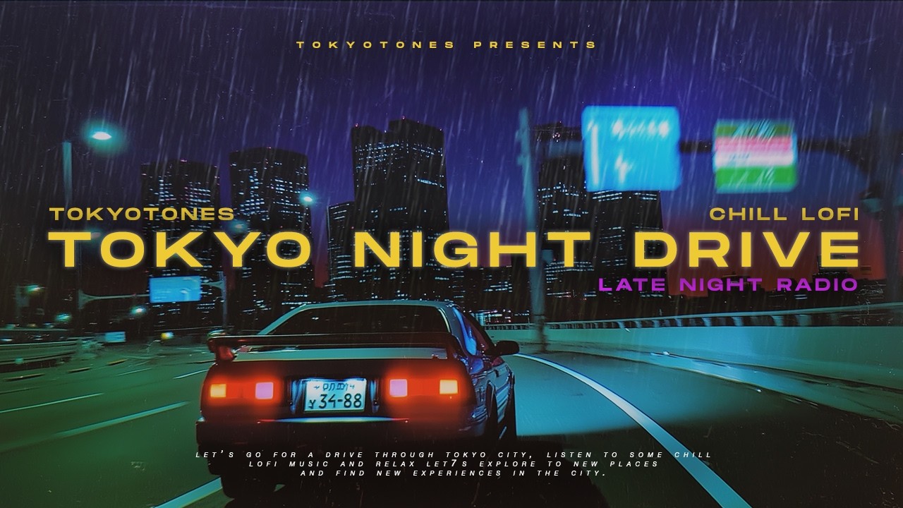japan night drive | 深夜のドライブ