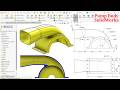 Pump Body Modeling in SolidWorks (Lofted Cut) thumbnail