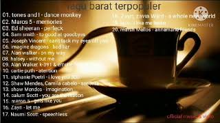 Kumpulan lagu barat terpopuler 2020 | cocok buat temen kerja