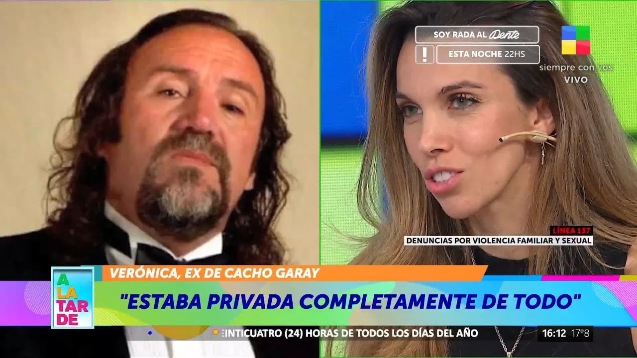 Verónica, ex de Cacho Garay: 