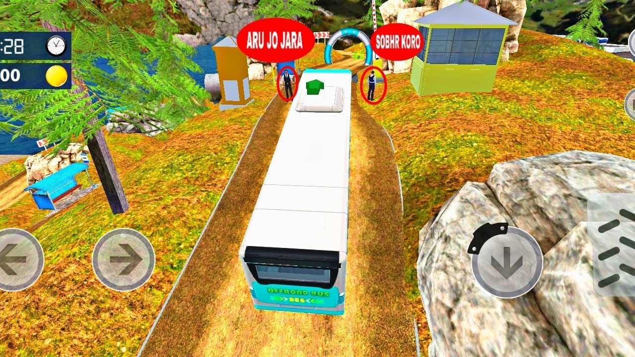 Offroad Bus Hill Climbing Driving | Best Android Bus Gameplay |