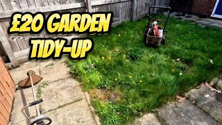 £20 Garden tidy-up in 15 mins