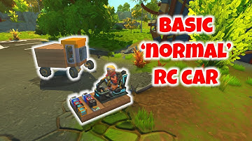 Basic RC car no glitches. Scrap Mechanic Survival mods