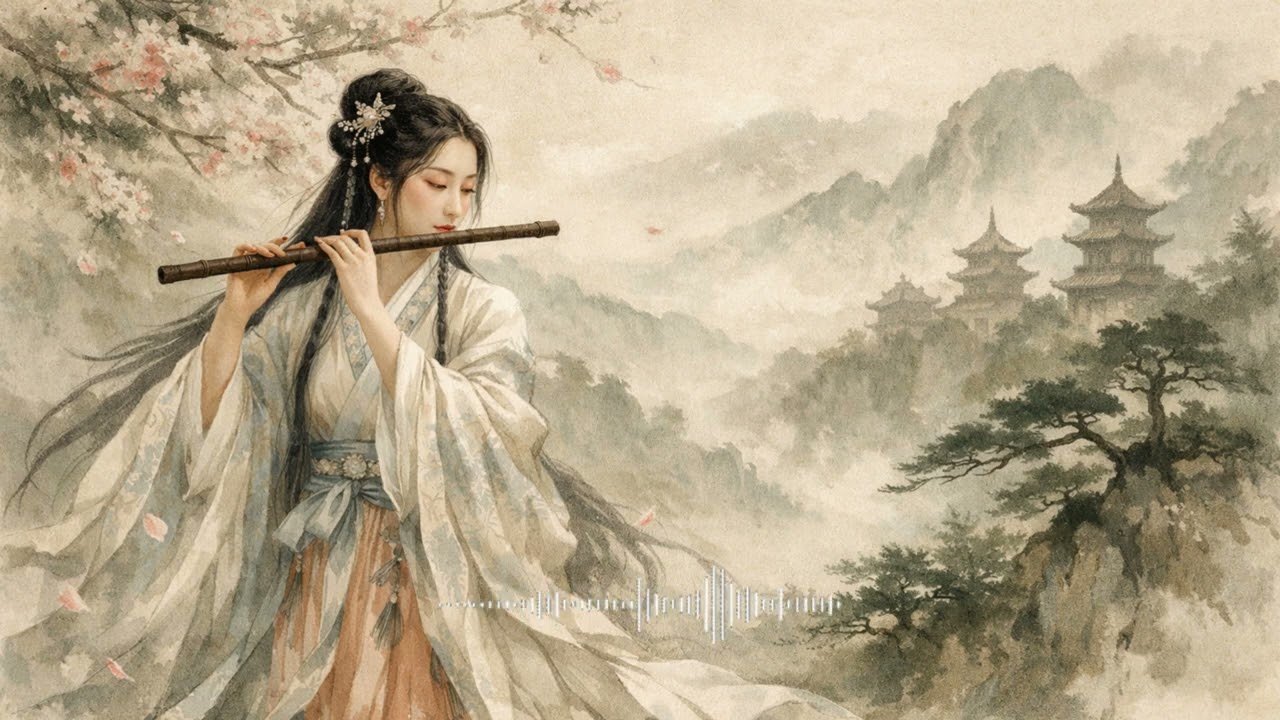 Holy Bamboo Flute by the Water – 1 Hour of Traditional Chinese Meditation Sounds