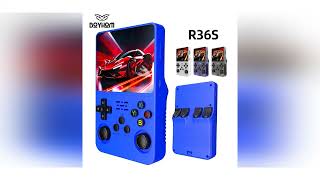 Boyhom-Consola De Juegos Porttil R36S De Cdigo Abierto, Sistema Linux, Pantalla Ips De 3,5 Pulgad