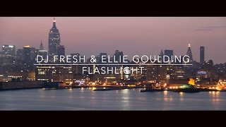Смотреть клип Dj Fresh & Ellie Goulding - Flashlight