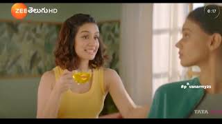 Lipton Green Tea Adver 2024 Sharaddha Kapoortelugu English Chorus.