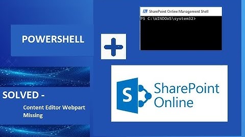 SharePoint Online - Content Editor Webpart Missing Issue (Solved)