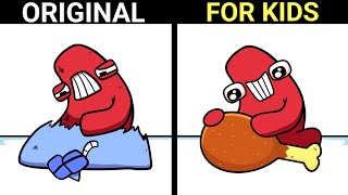 Big Food Of Alphabet Lore A Drawing