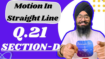 Q.21 A projectile is thrown with initial speed u making an angle theta with the horizontal