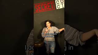 Extremely Tall Man Interrupts Comedy Show - Maria Shehata #shorts
