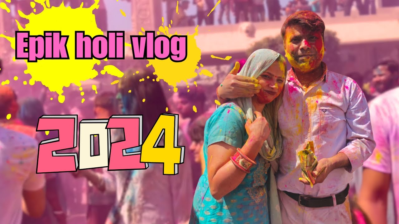 holi mnane gye govind dham | full enjoy with family |#vlog #urfavyogesh