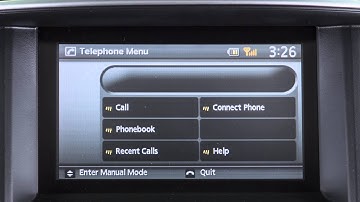 2015 Infiniti Q70 HEV - Voice Prompt Interrupt (if so equipped)