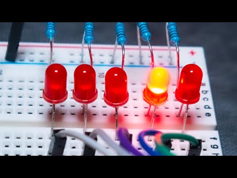 Back-and-forth LED chaser without delay() [Arduino for beginners] Learn C++ programming