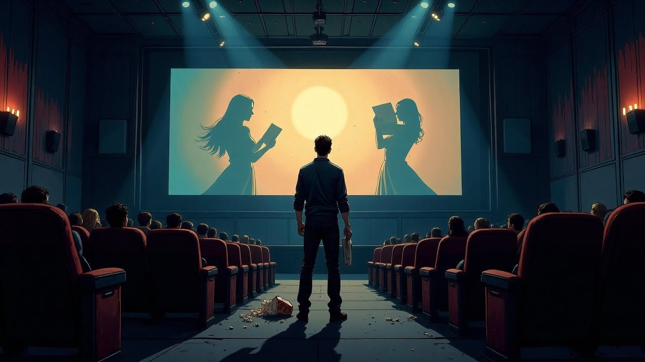 Ella me dejó solo en el cine, pero en la foto abrazó a su ex. Yo simplemente desaparecí sin decir...