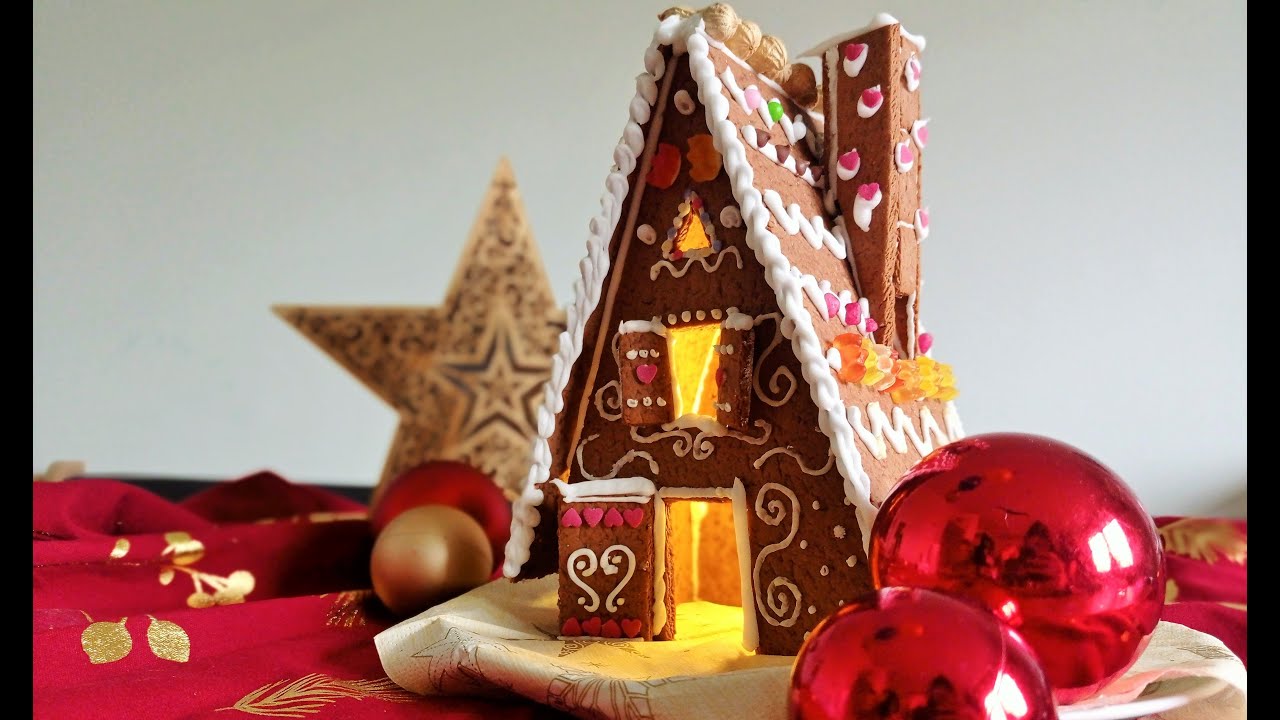 Casa de jengibre - Lebkuchenhaus - receta alemana de navidad