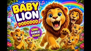 Baby Lion Dodododo 🦁  Baby Lion Song  Kids Songs &amp; Nursery Rhymes