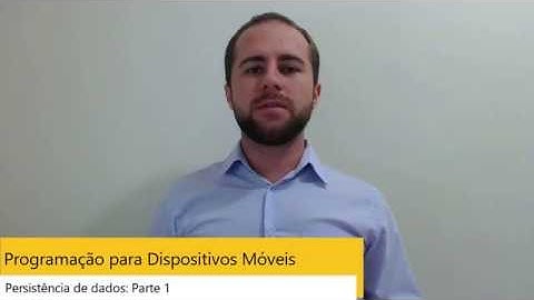 Aula 21: Persistência de dados - Parte 1