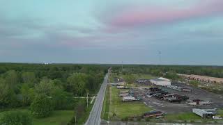 Flying DJI Flip Drone East Over French Creek Lorain County Ohio 5-16-2026
