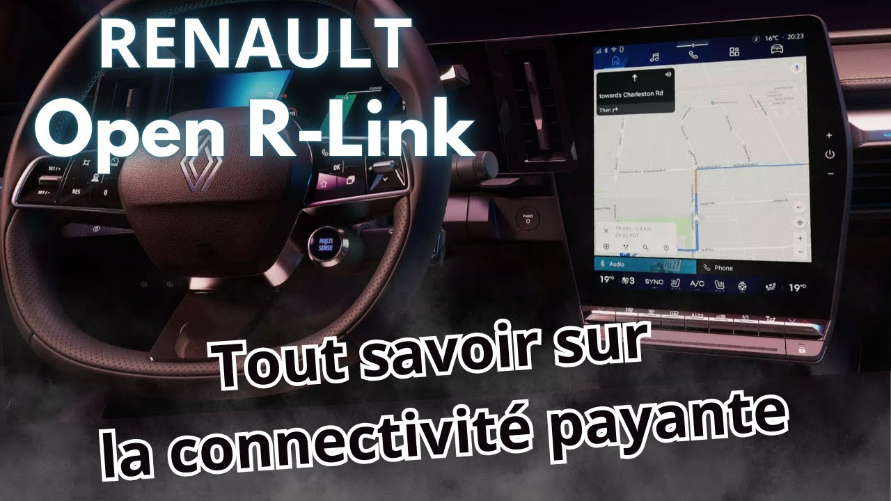 RENAULT Open R-Link, tout savoir sur la connectivité payante - YouTube