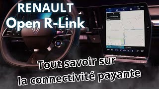 RENAULT Open R-Link,  tout savoir sur la connectivité payante
