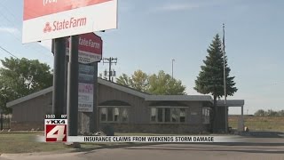 News: State Farm says over 500 hail related claims have been filed since the weekend's storm