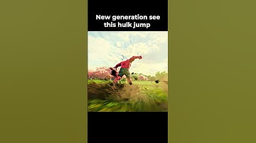 No one can jump like 2003 Hulk #shorts #hulk