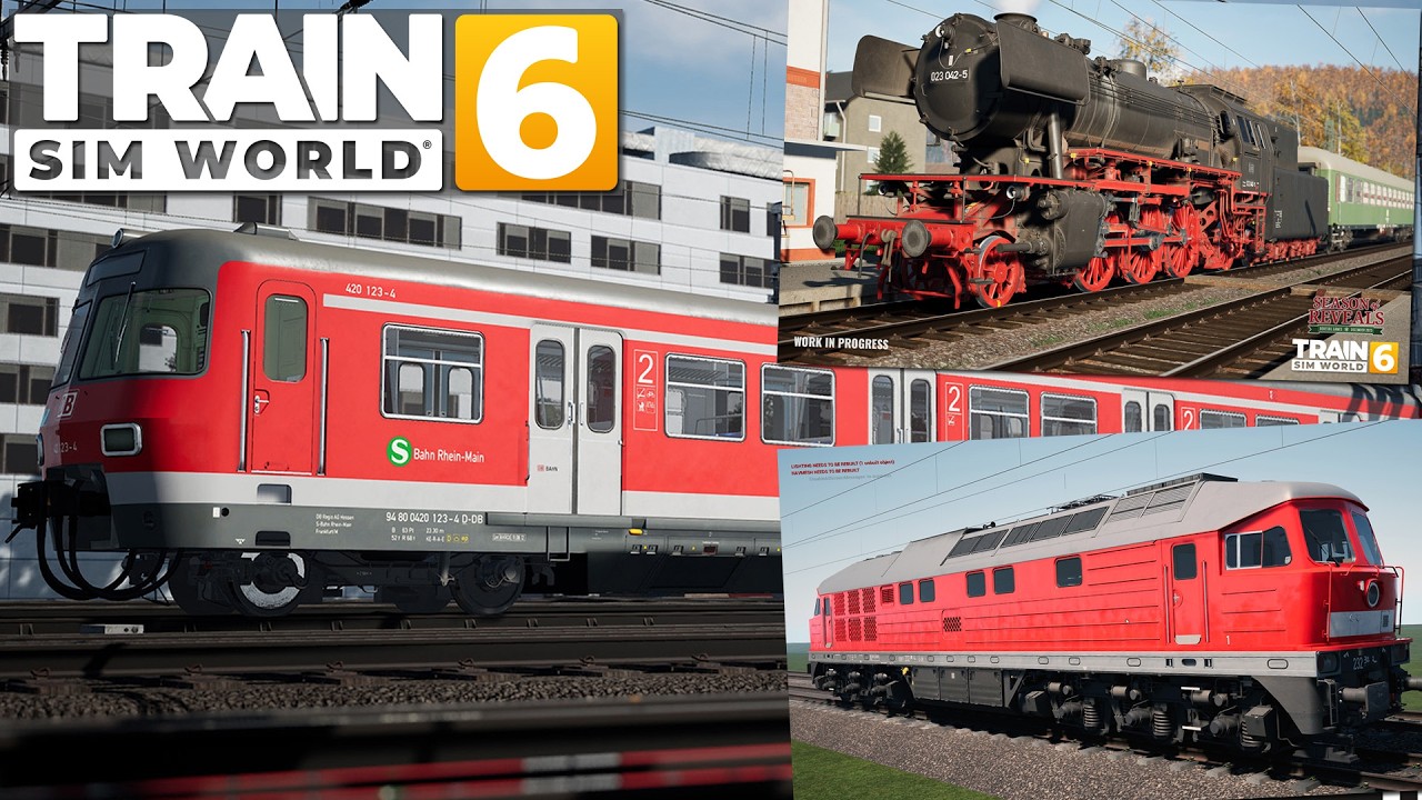 Train Sim World 6 mit drei neuen deutschen Strecken und neuen Züge für TSW 6 im Jahr 2026 [News]