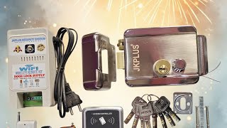 Jkplus Door Lock With Card Pincode Access Controller
