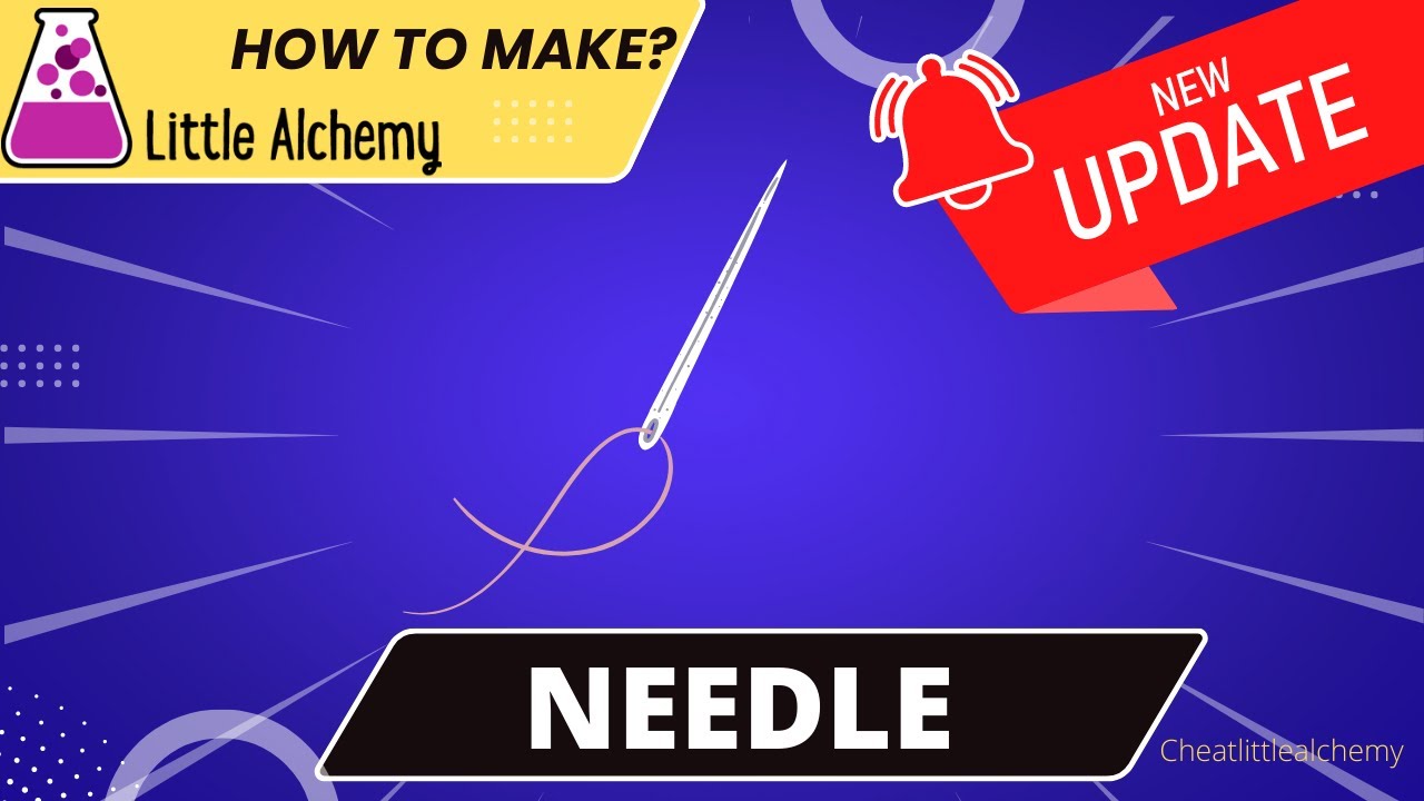 Little Alchemy How To make Needle Walkthrough Hints lösungen YouTube
