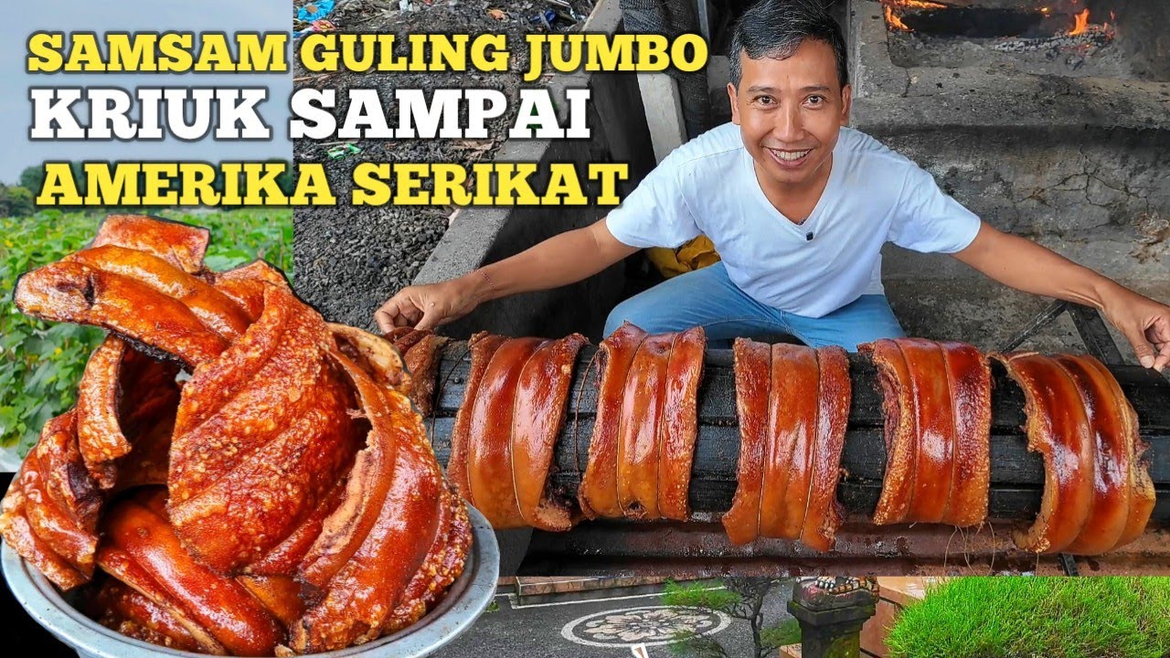 SAMSAM GULING JUMBO - KRIUK SAMPE KE AMERIKA SERIKAT