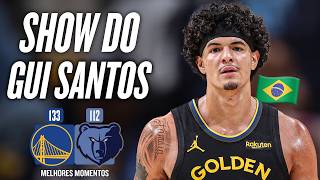 WARRIORS WIN! Gui Santos scores 17 points against the Grizzlies – Highlights