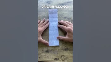 EASY FLEXAGON ORIGAMI TUTORIAL | PAPER INFINITY ORIGAMI FOLDING | PAPER ANTISTRESS | PAPERCRAFT